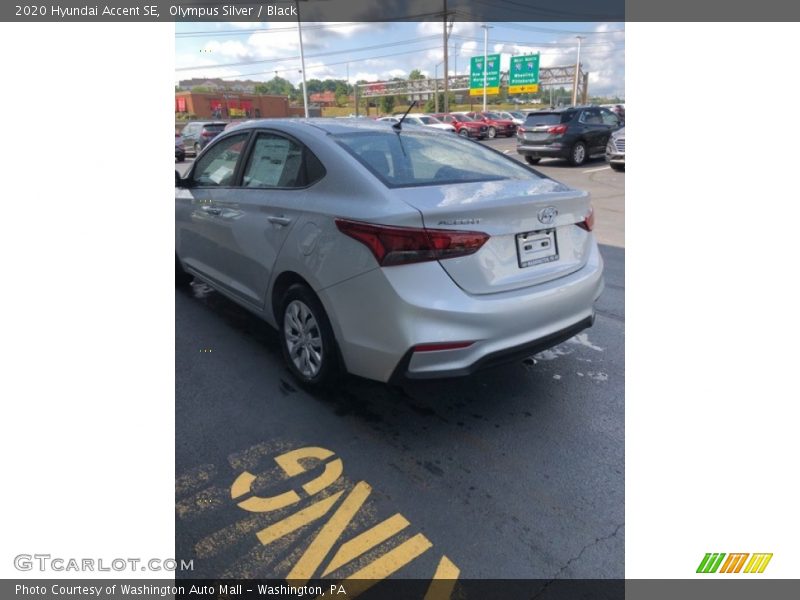 Olympus Silver / Black 2020 Hyundai Accent SE