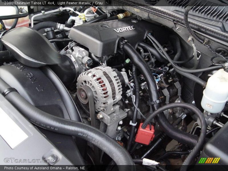 Light Pewter Metallic / Gray 2000 Chevrolet Tahoe LT 4x4