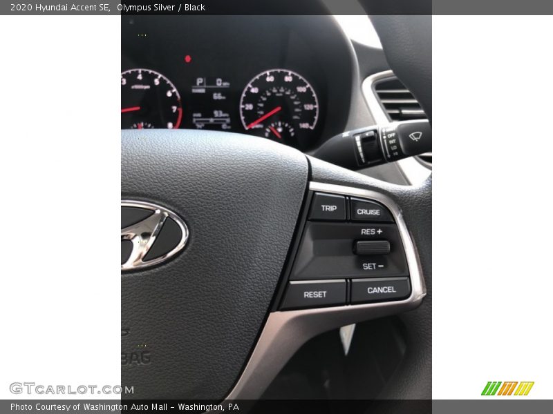Olympus Silver / Black 2020 Hyundai Accent SE