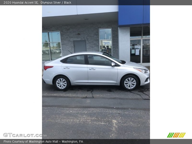 Olympus Silver / Black 2020 Hyundai Accent SE