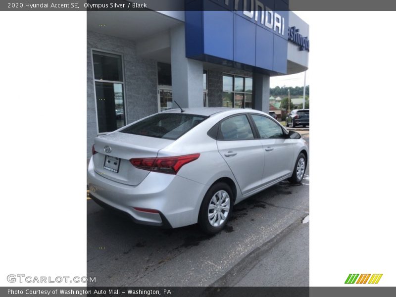 Olympus Silver / Black 2020 Hyundai Accent SE