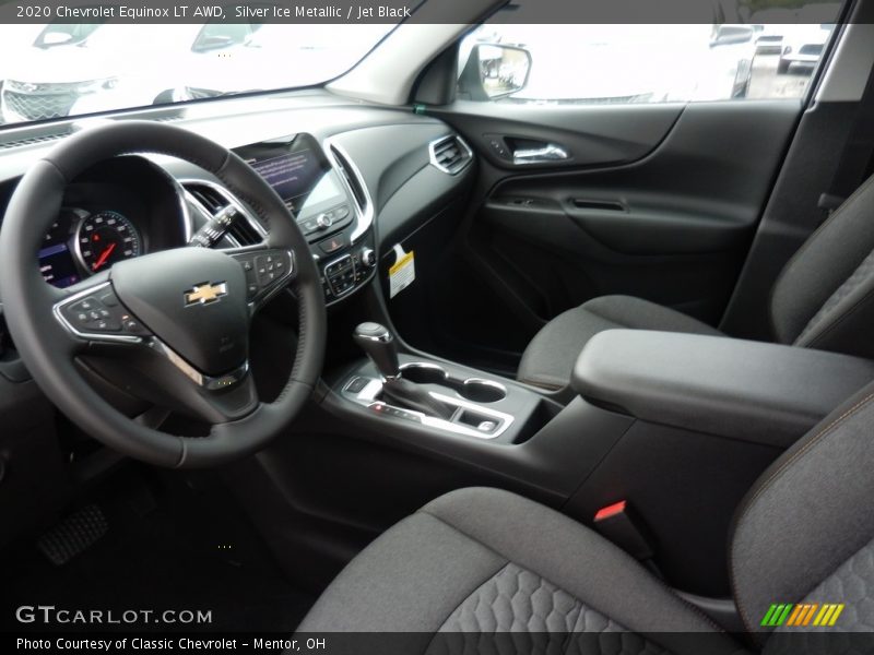 Silver Ice Metallic / Jet Black 2020 Chevrolet Equinox LT AWD