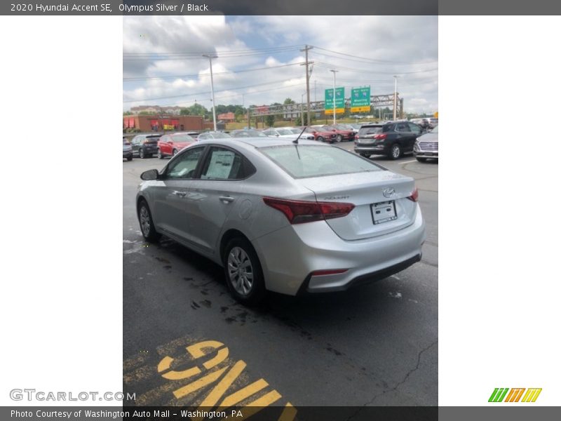 Olympus Silver / Black 2020 Hyundai Accent SE