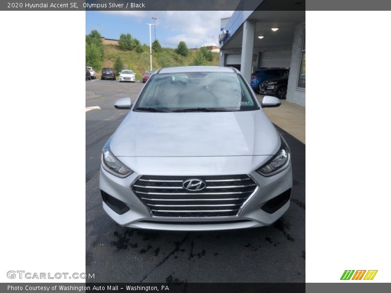 Olympus Silver / Black 2020 Hyundai Accent SE