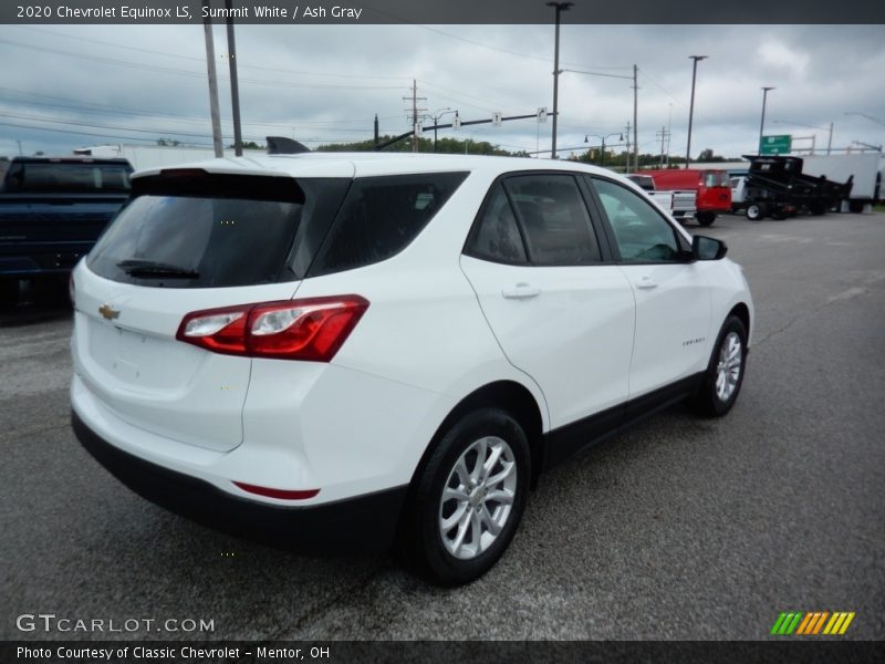 Summit White / Ash Gray 2020 Chevrolet Equinox LS