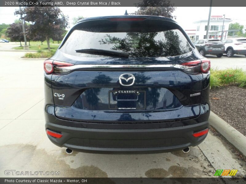 Deep Crystal Blue Mica / Black 2020 Mazda CX-9 Touring AWD