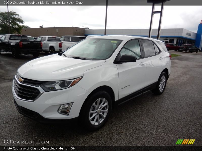 Summit White / Ash Gray 2020 Chevrolet Equinox LS