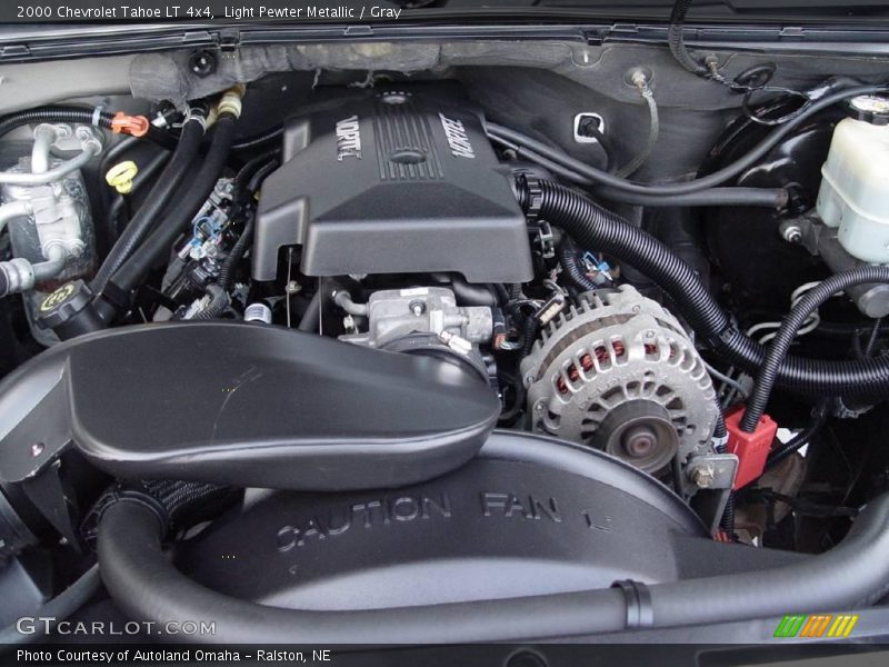 Light Pewter Metallic / Gray 2000 Chevrolet Tahoe LT 4x4