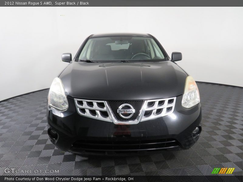 Super Black / Black 2012 Nissan Rogue S AWD