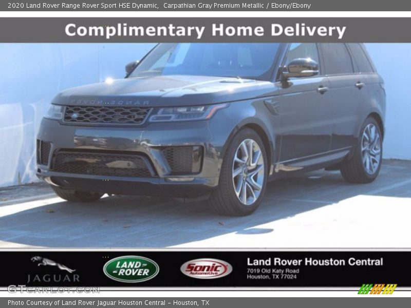 Carpathian Gray Premium Metallic / Ebony/Ebony 2020 Land Rover Range Rover Sport HSE Dynamic