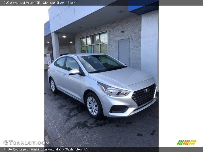 Olympus Silver / Black 2020 Hyundai Accent SE