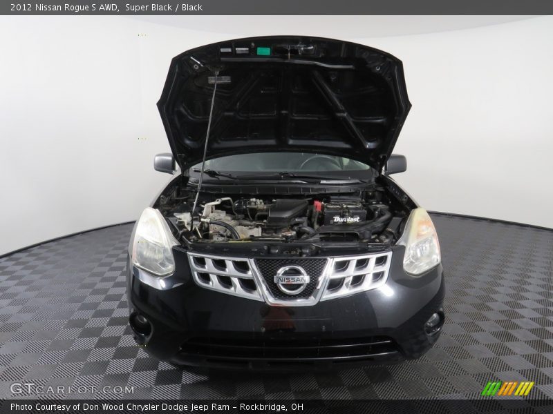 Super Black / Black 2012 Nissan Rogue S AWD