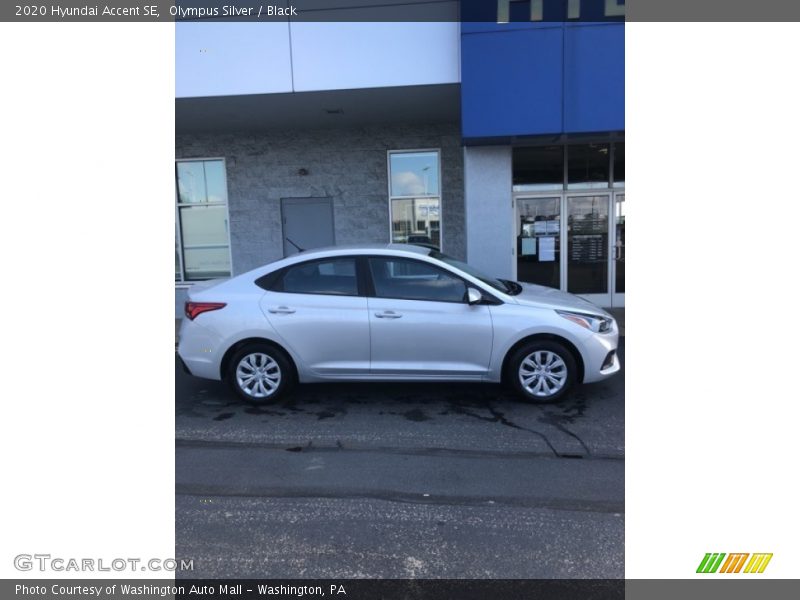 Olympus Silver / Black 2020 Hyundai Accent SE