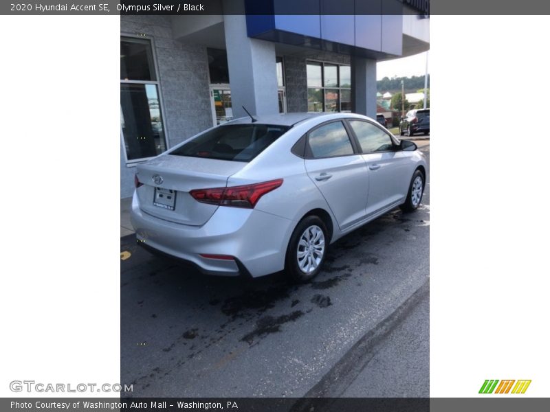 Olympus Silver / Black 2020 Hyundai Accent SE