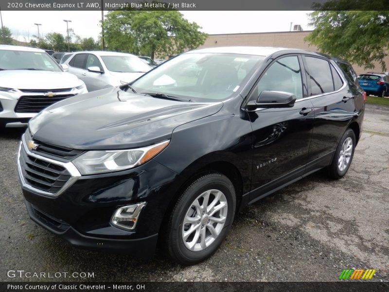Midnight Blue Metallic / Jet Black 2020 Chevrolet Equinox LT AWD