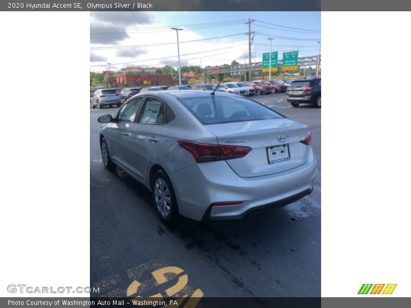 Olympus Silver / Black 2020 Hyundai Accent SE