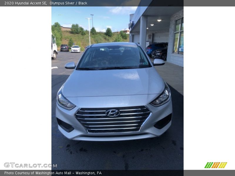 Olympus Silver / Black 2020 Hyundai Accent SE