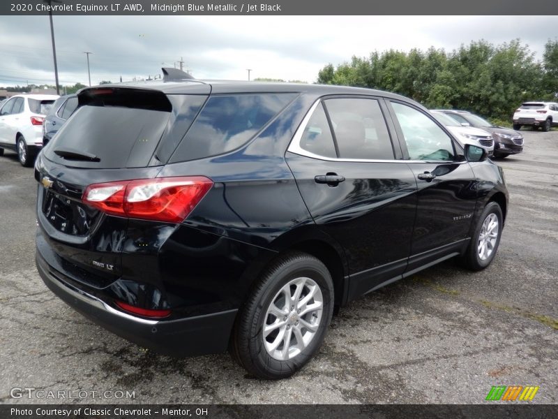 Midnight Blue Metallic / Jet Black 2020 Chevrolet Equinox LT AWD
