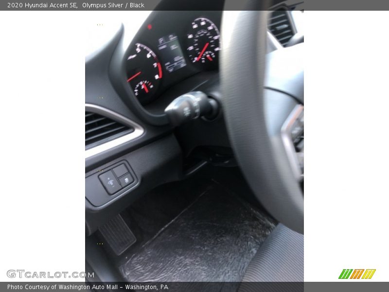 Olympus Silver / Black 2020 Hyundai Accent SE