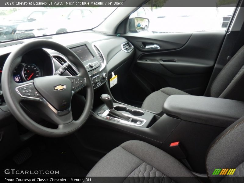Midnight Blue Metallic / Jet Black 2020 Chevrolet Equinox LT AWD