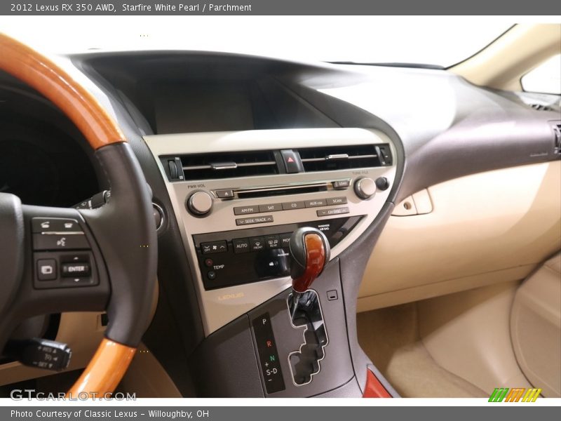 Starfire White Pearl / Parchment 2012 Lexus RX 350 AWD