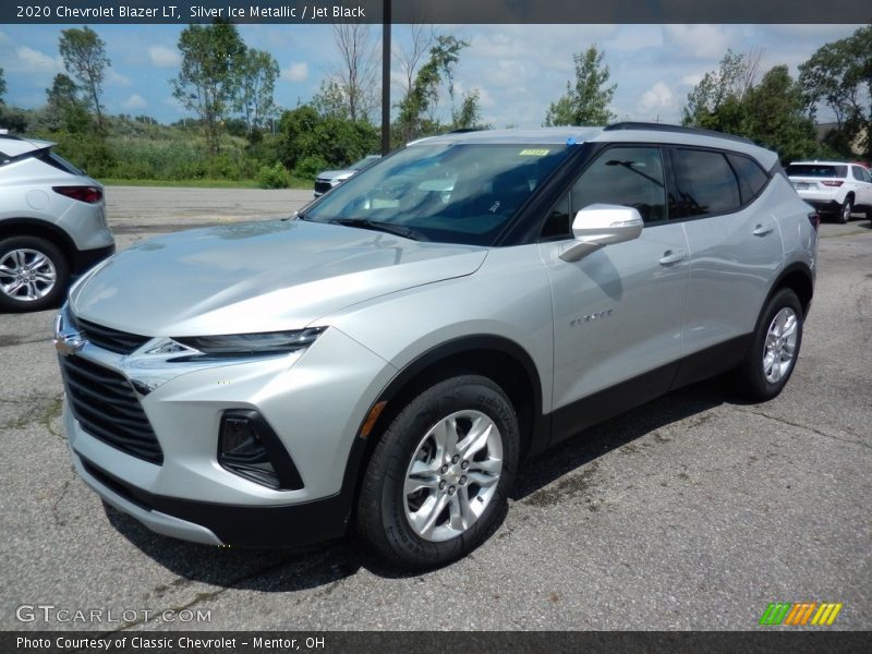 Silver Ice Metallic / Jet Black 2020 Chevrolet Blazer LT