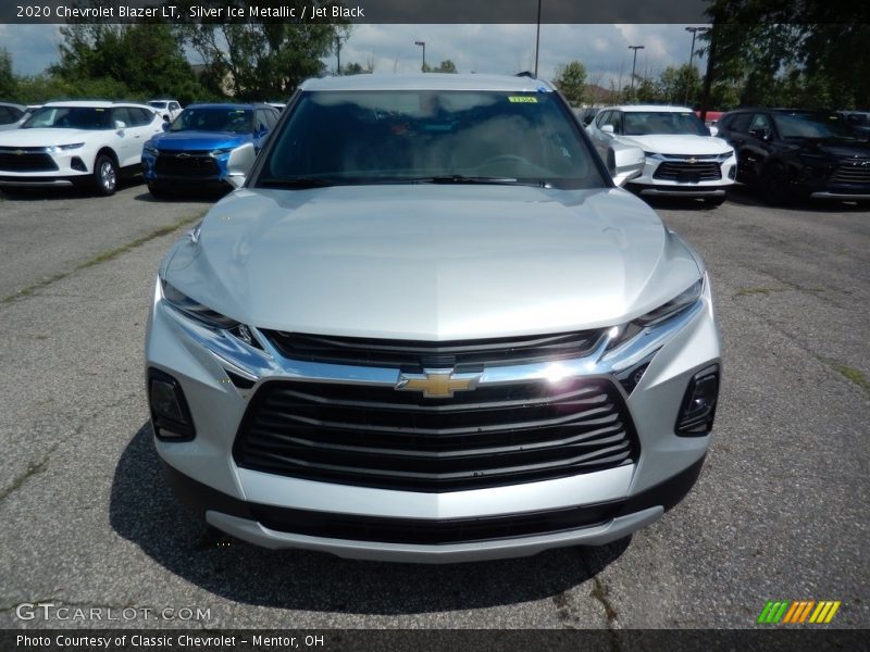 Silver Ice Metallic / Jet Black 2020 Chevrolet Blazer LT