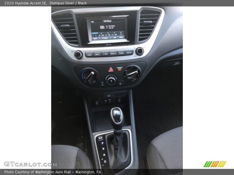 Olympus Silver / Black 2020 Hyundai Accent SE