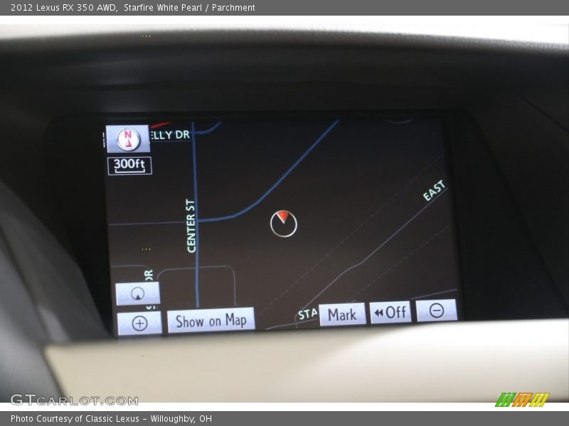 Starfire White Pearl / Parchment 2012 Lexus RX 350 AWD
