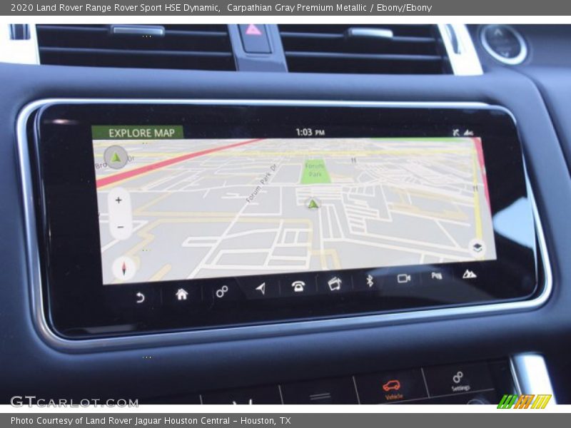 Carpathian Gray Premium Metallic / Ebony/Ebony 2020 Land Rover Range Rover Sport HSE Dynamic