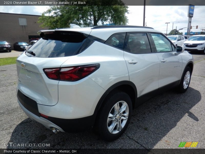 Silver Ice Metallic / Jet Black 2020 Chevrolet Blazer LT