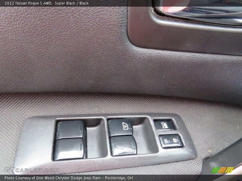 Super Black / Black 2012 Nissan Rogue S AWD