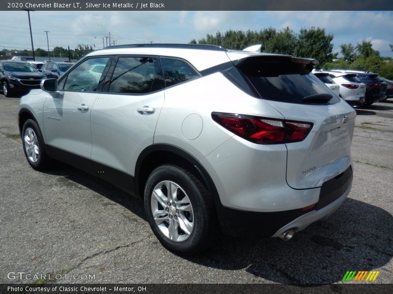 Silver Ice Metallic / Jet Black 2020 Chevrolet Blazer LT