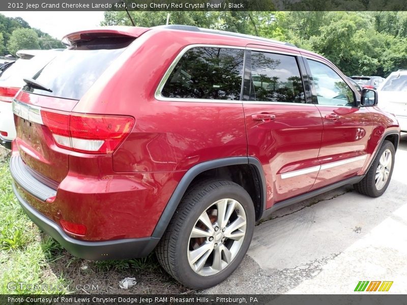 Deep Cherry Red Crystal Pearl / Black 2012 Jeep Grand Cherokee Laredo 4x4