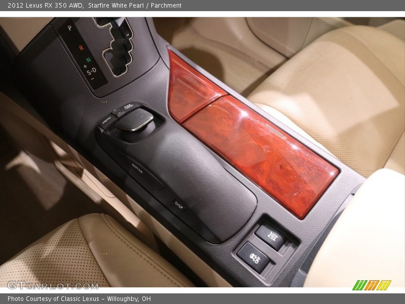 Starfire White Pearl / Parchment 2012 Lexus RX 350 AWD