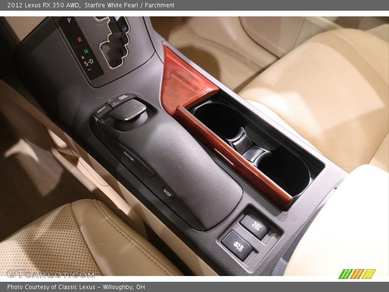 Starfire White Pearl / Parchment 2012 Lexus RX 350 AWD