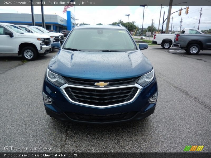 Pacific Blue Metallic / Jet Black 2020 Chevrolet Equinox LT