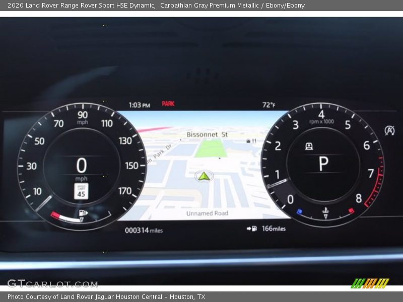 Carpathian Gray Premium Metallic / Ebony/Ebony 2020 Land Rover Range Rover Sport HSE Dynamic