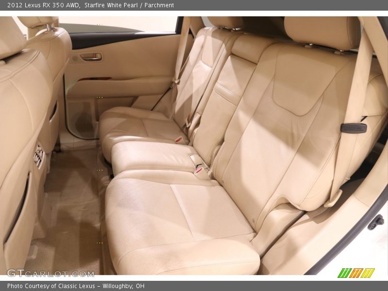 Starfire White Pearl / Parchment 2012 Lexus RX 350 AWD
