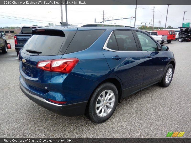Pacific Blue Metallic / Jet Black 2020 Chevrolet Equinox LT