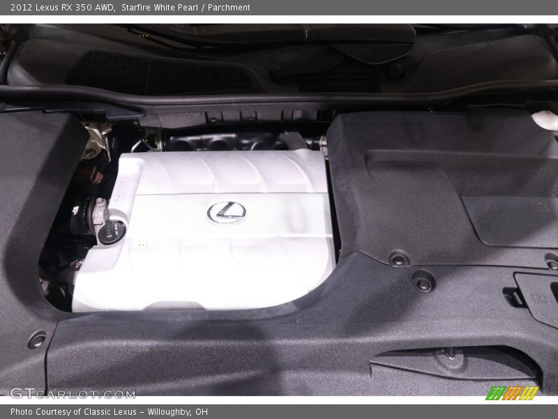Starfire White Pearl / Parchment 2012 Lexus RX 350 AWD