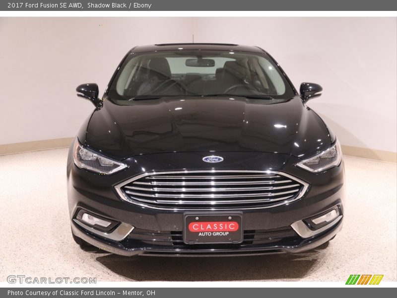 Shadow Black / Ebony 2017 Ford Fusion SE AWD