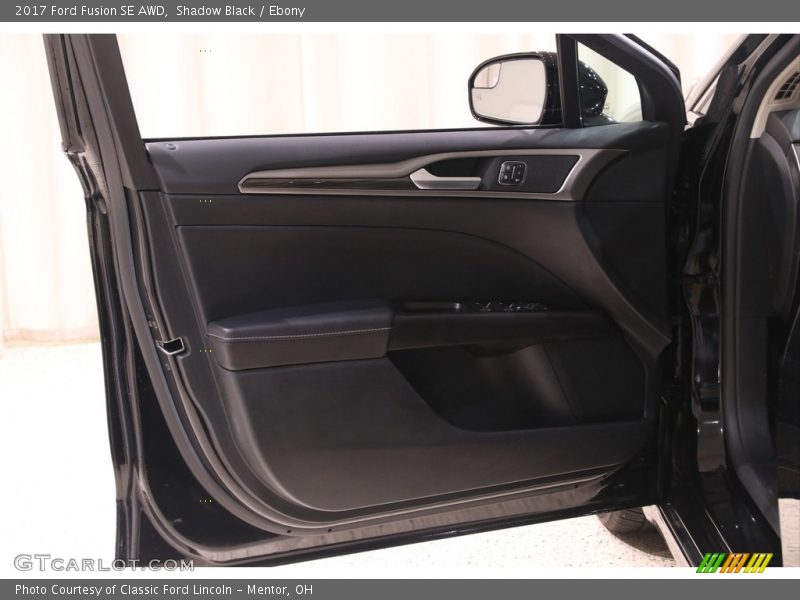 Shadow Black / Ebony 2017 Ford Fusion SE AWD