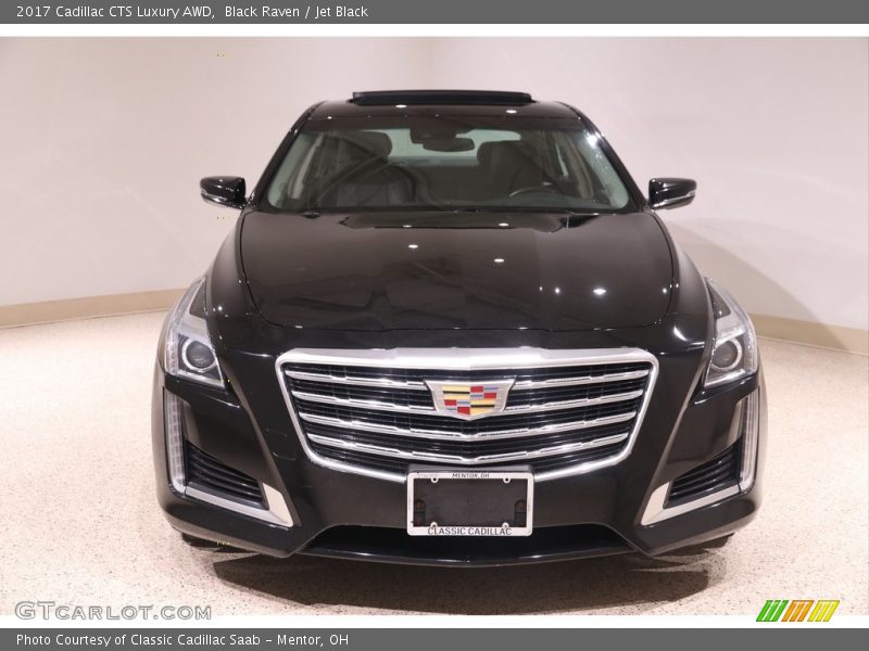 Black Raven / Jet Black 2017 Cadillac CTS Luxury AWD