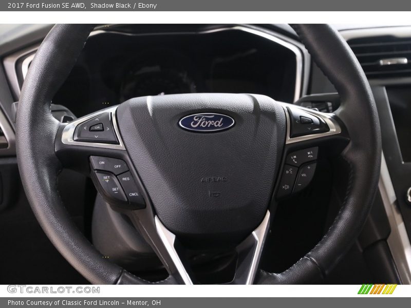 Shadow Black / Ebony 2017 Ford Fusion SE AWD