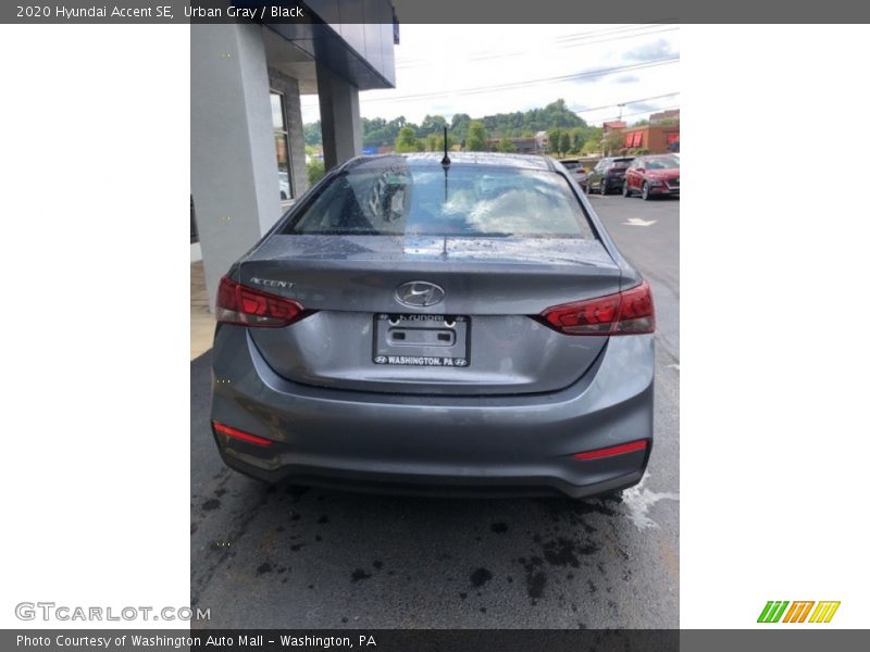 Urban Gray / Black 2020 Hyundai Accent SE