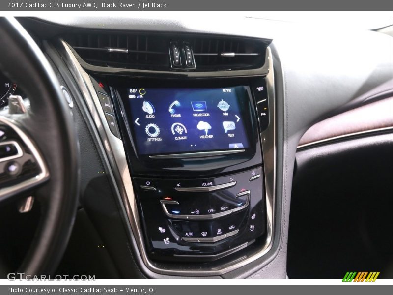 Black Raven / Jet Black 2017 Cadillac CTS Luxury AWD