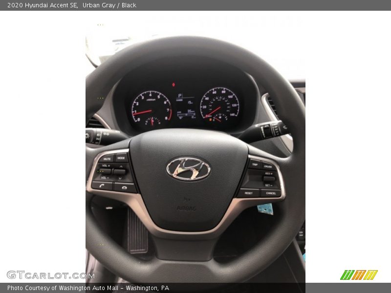 Urban Gray / Black 2020 Hyundai Accent SE
