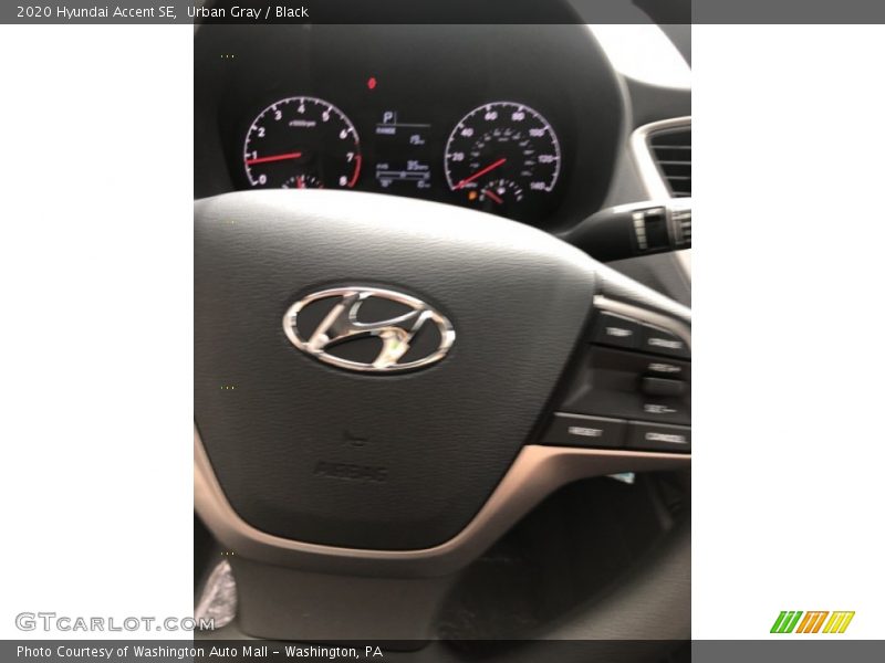 Urban Gray / Black 2020 Hyundai Accent SE