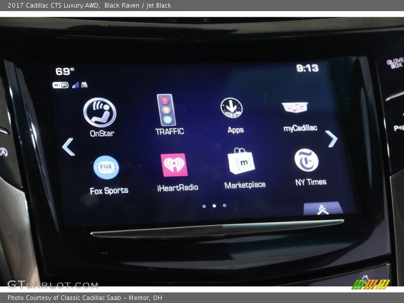 Black Raven / Jet Black 2017 Cadillac CTS Luxury AWD